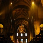 tamsi ir žavi  Onze Lieve Vrouwekerk bažnyčia